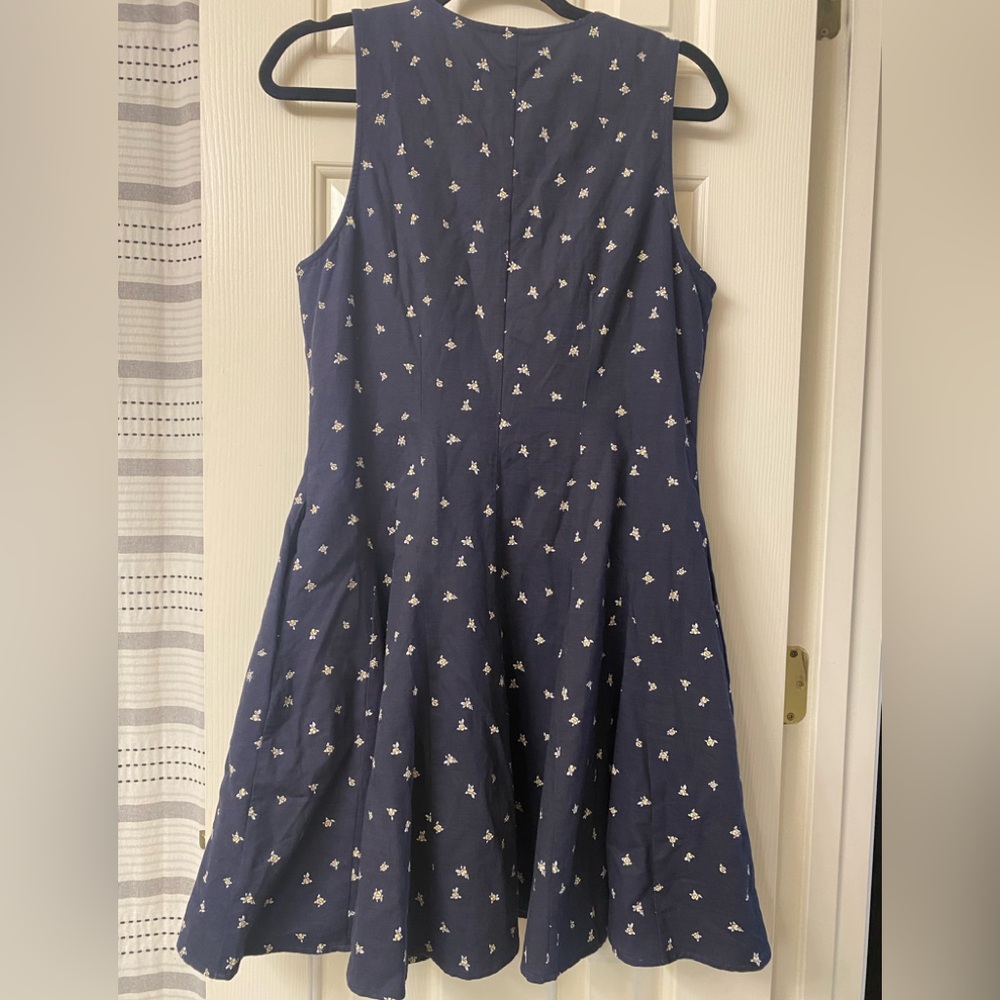 Universal Thread Sleeveless Button-Down Floral Dr… - image 7